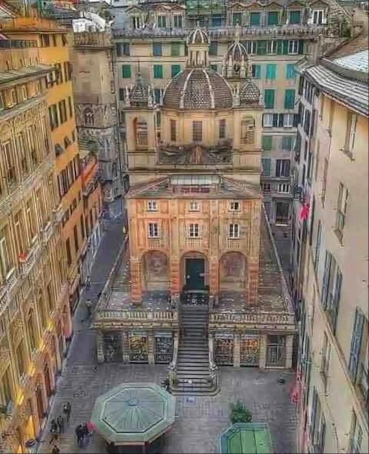 Amazing San Lorenzo 19, Rolli Palace Unesco - Stunning View Overlooking The Cathedral - Free Private Parking- Janov Exteriér fotografie